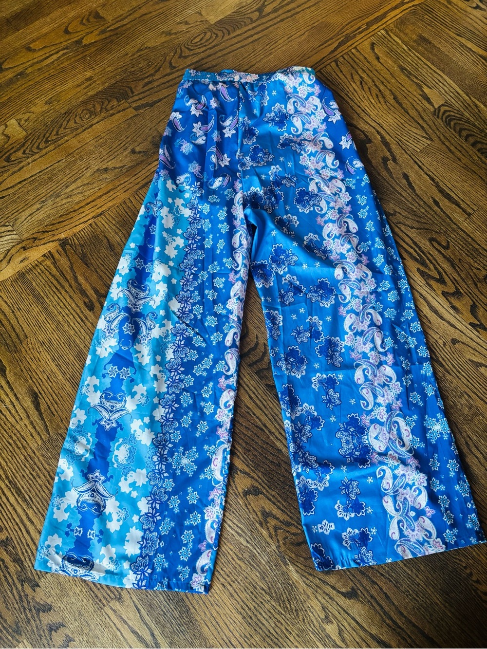 NWOT Rachel Zoe Wide Leg Floral/Paisley Print Pants - Picture 4 of 4